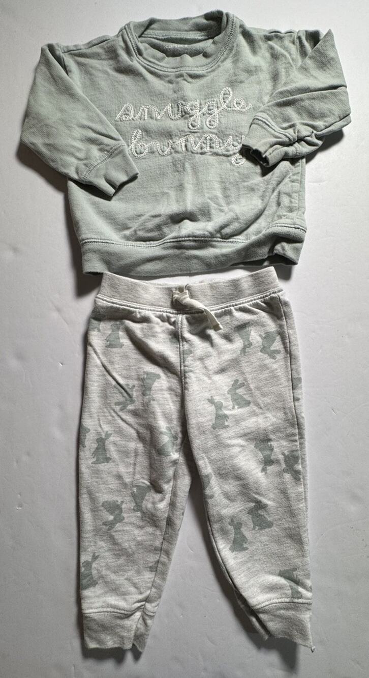 Carter’s Just One You Baby 18M Snuggle Bunny Sweatshirt Jogger Pants Set